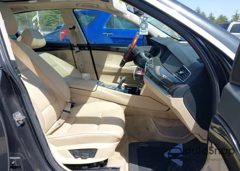 2011 BMW 535I Gran Turismo xDrive из США, поврежденный, VIN WBASP2C58BC337327